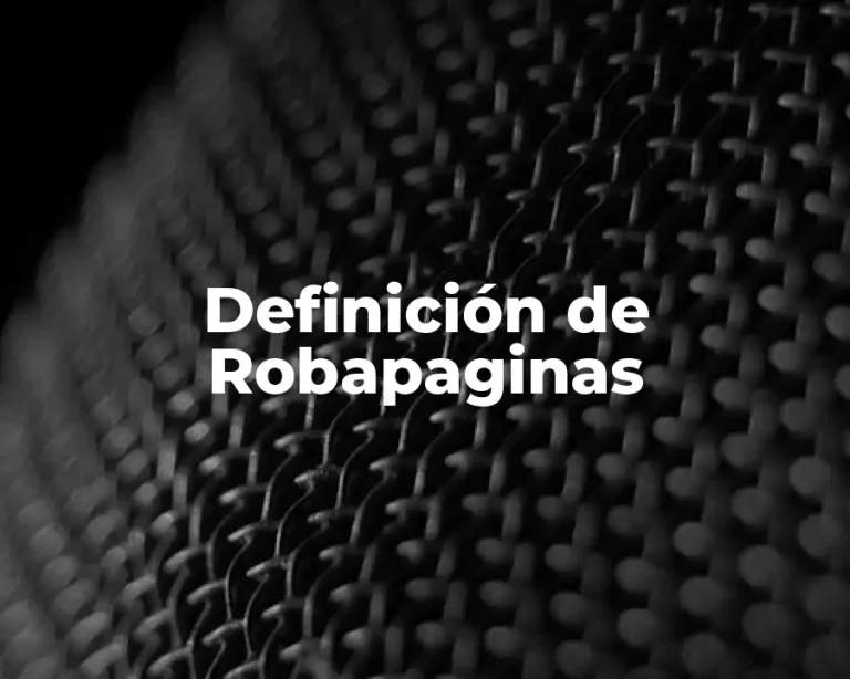 Definición de Robapaginas