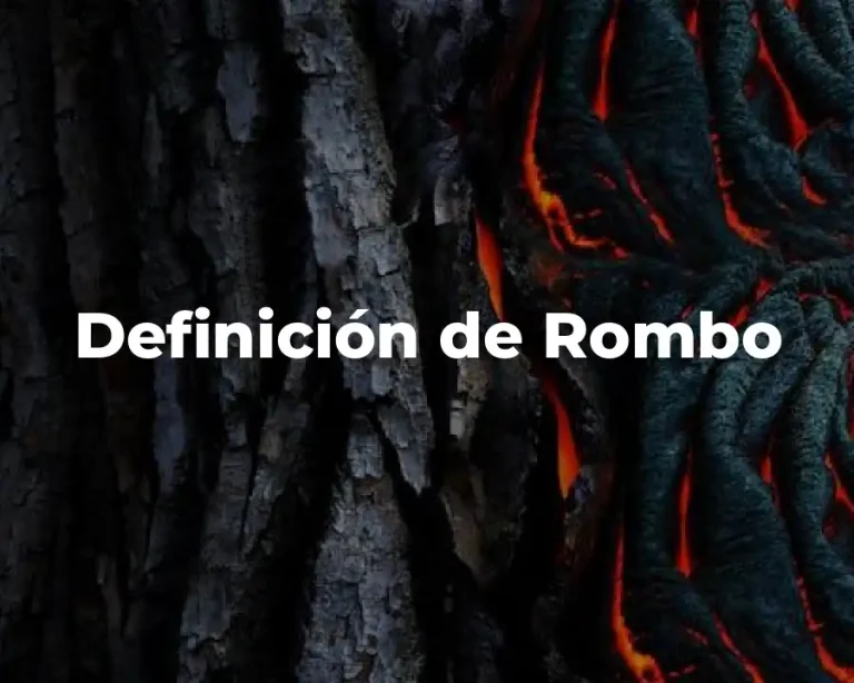 Definición de Rombo