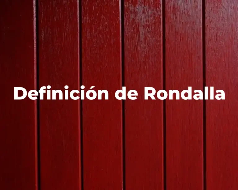 Definición de Rondalla
