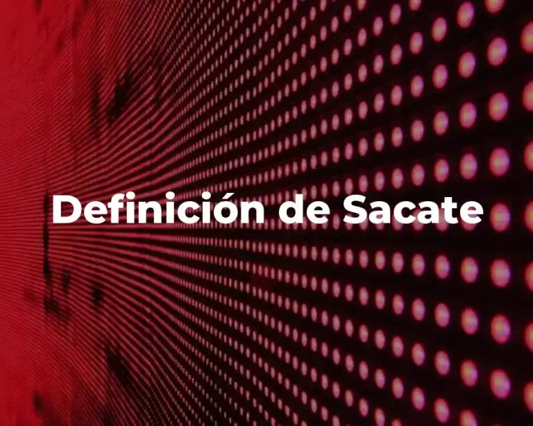 Definición de Sacate