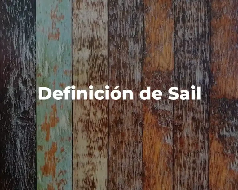 Definición de Sail