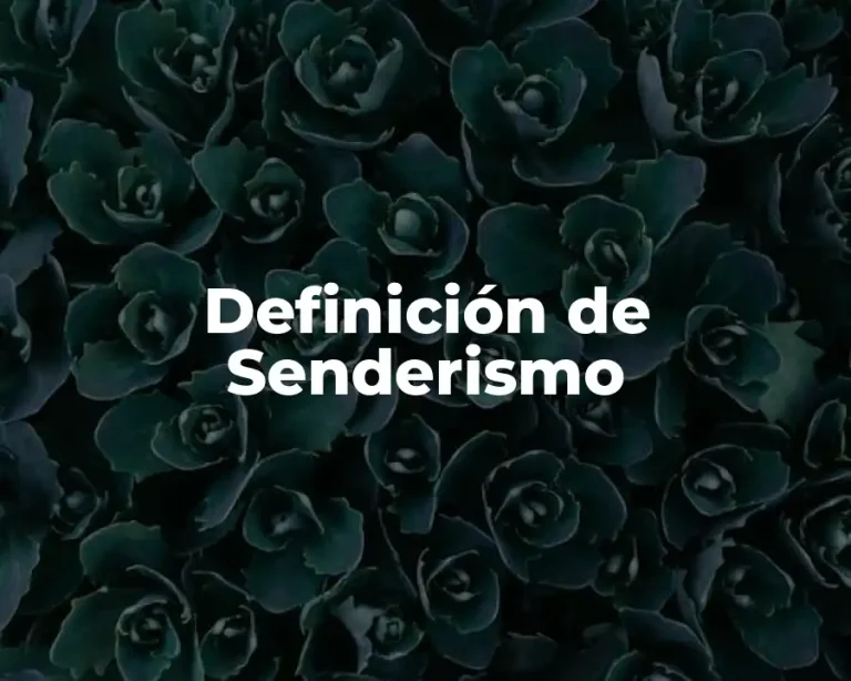 Definición de Senderismo