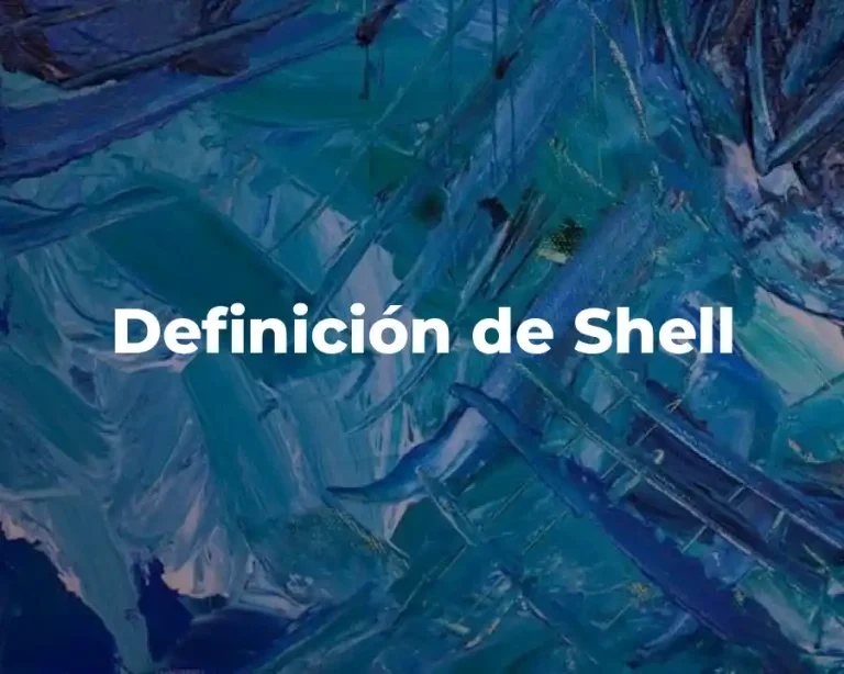 Definición de Shell