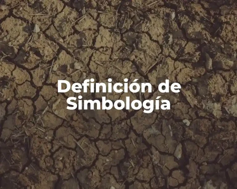 Definición de Simbología