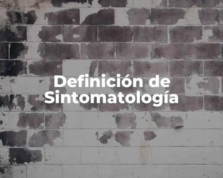 Definición de Sintomatología