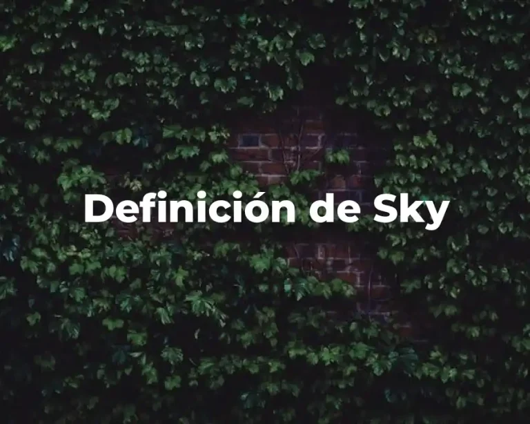 Definición de Sky