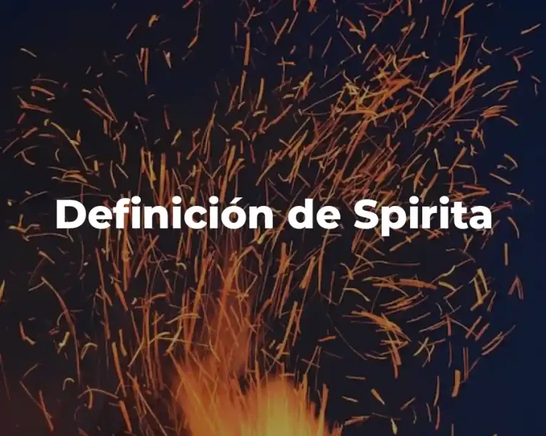 Definición de Spirita
