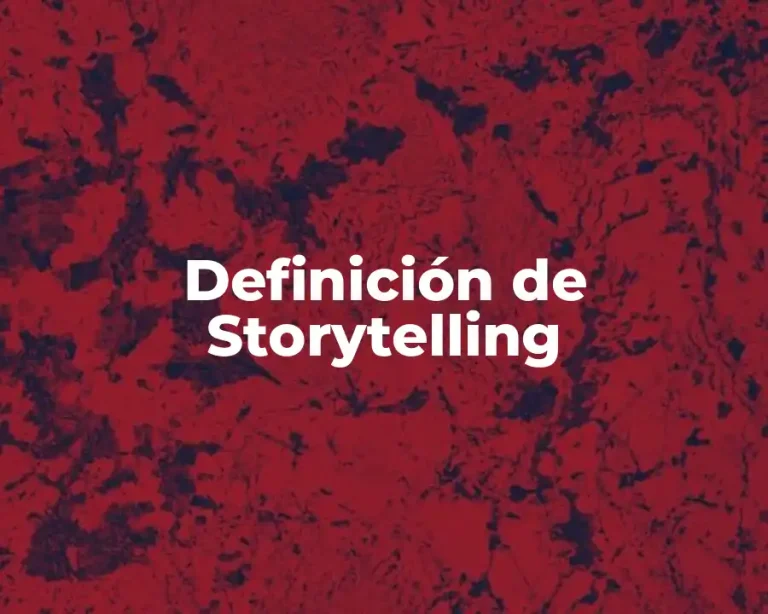 Definición de Storytelling