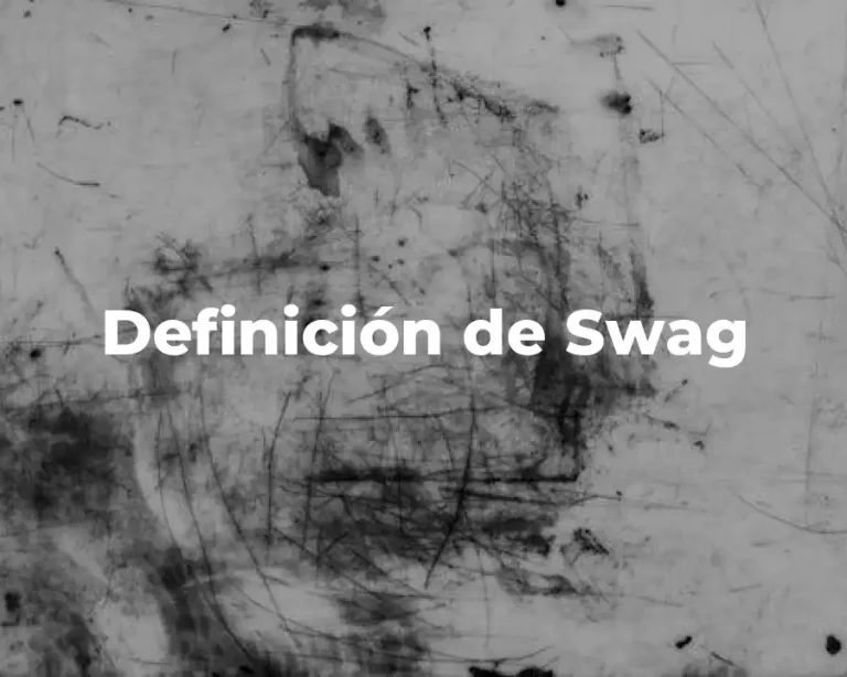 Definición de Swag