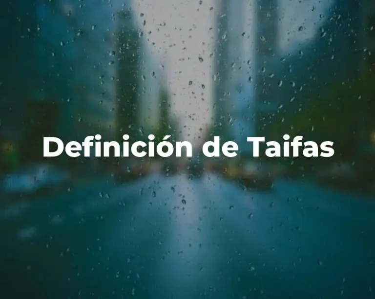Definición de Taifas