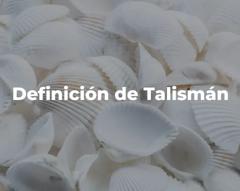 Definición de Talismán