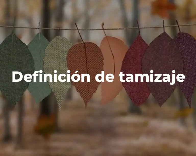 Definición de tamizaje