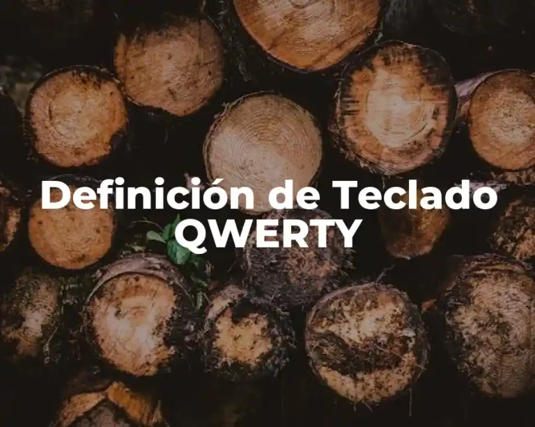 Definición de Teclado QWERTY