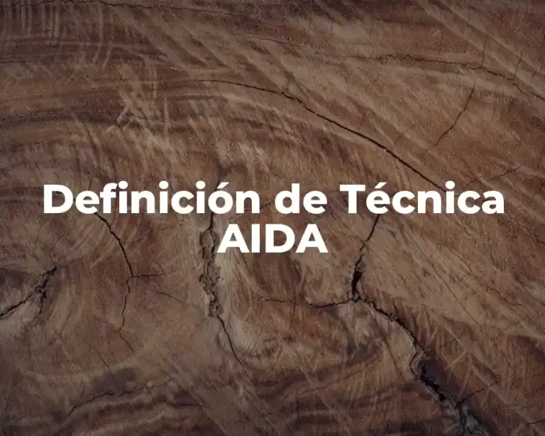 Definición de Técnica AIDA