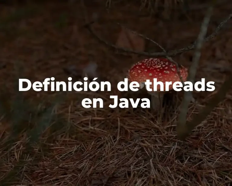 Definición de threads en Java