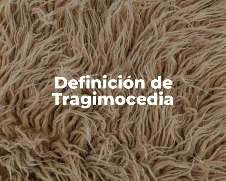 Definición de Tragimocedia