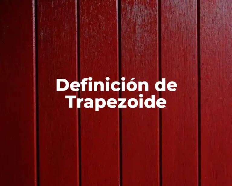 Definición de Trapezoide