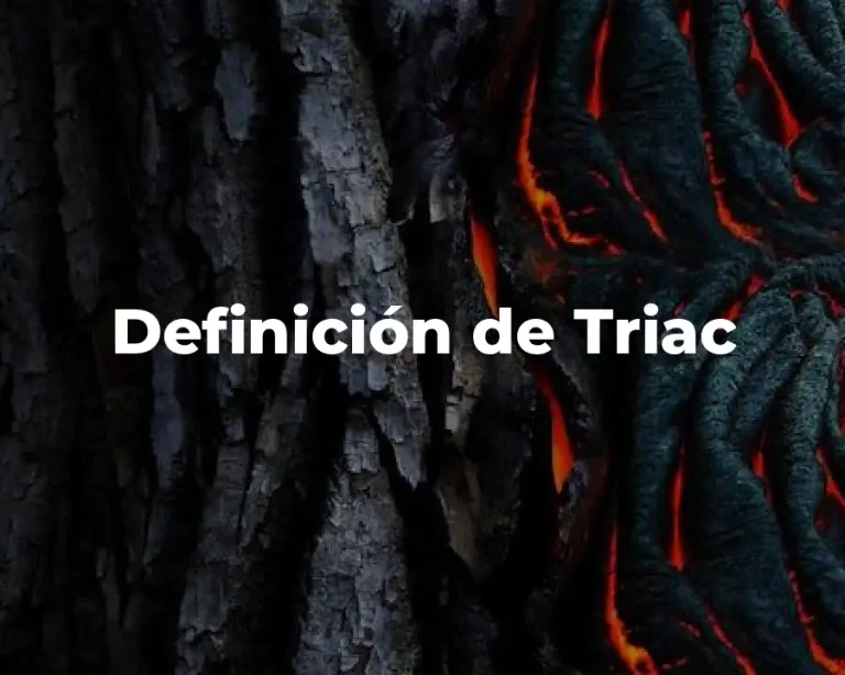 Definición de Triac