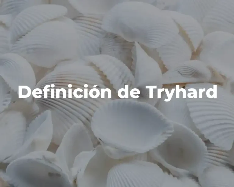 Definición de Tryhard