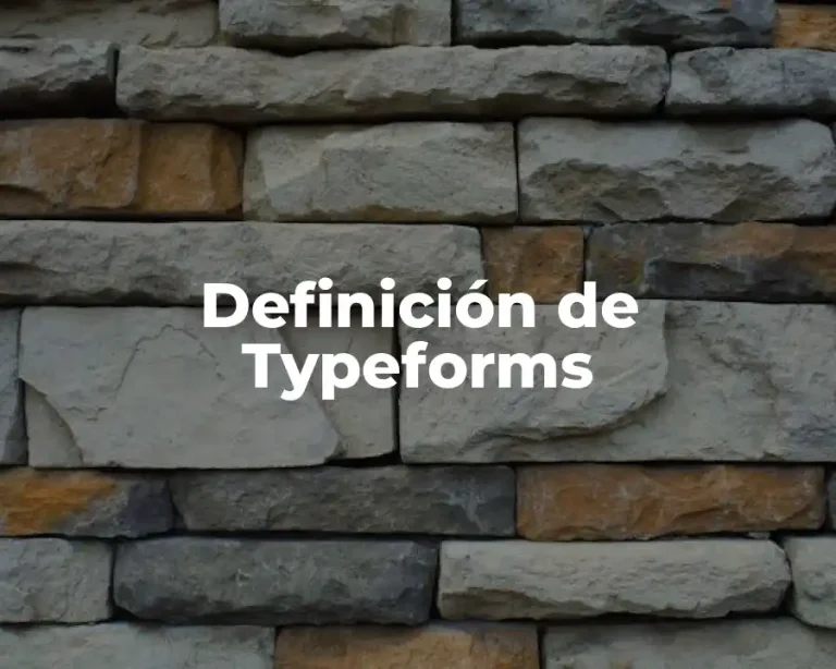 Definición de Typeforms