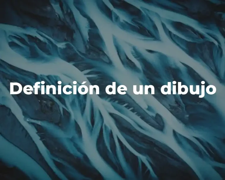 Definición de un dibujo