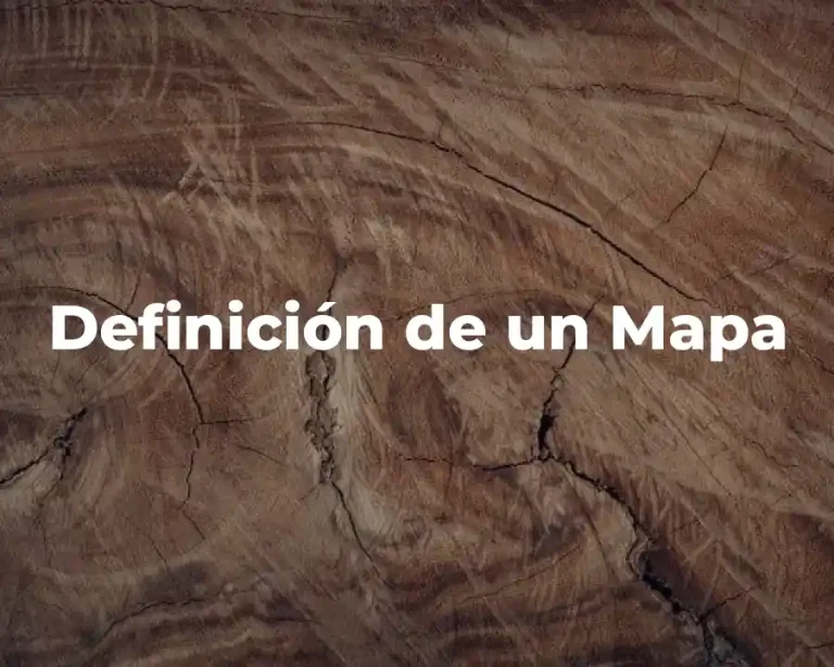 Definición de un Mapa