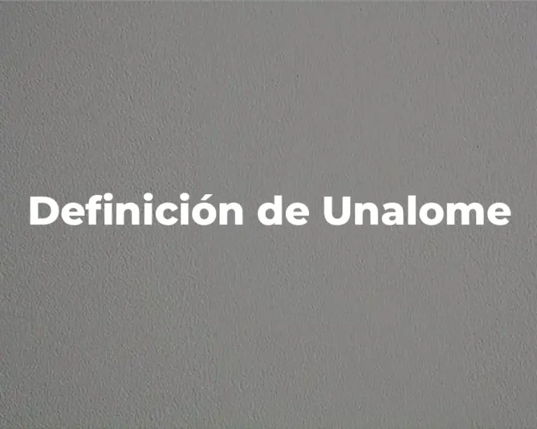 Definición de Unalome
