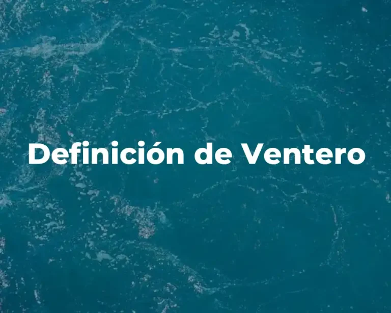Definición de Ventero