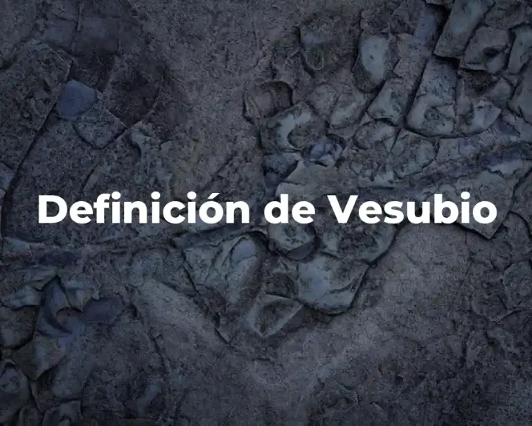 Definición de Vesubio