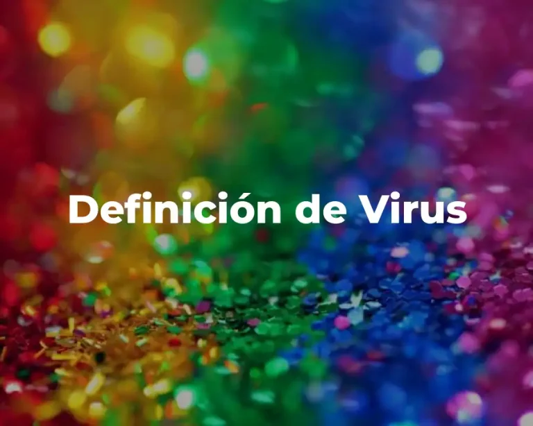 Definición de Virus