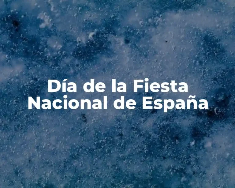Día de la Fiesta Nacional de España