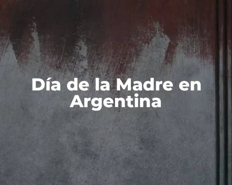 Día de la Madre en Argentina