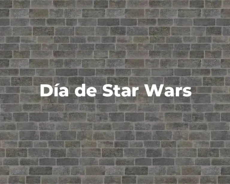 Día de Star Wars