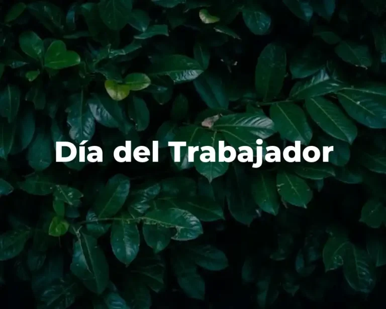 Día del Trabajador