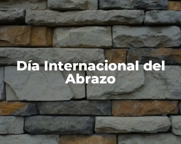 Día Internacional del Abrazo