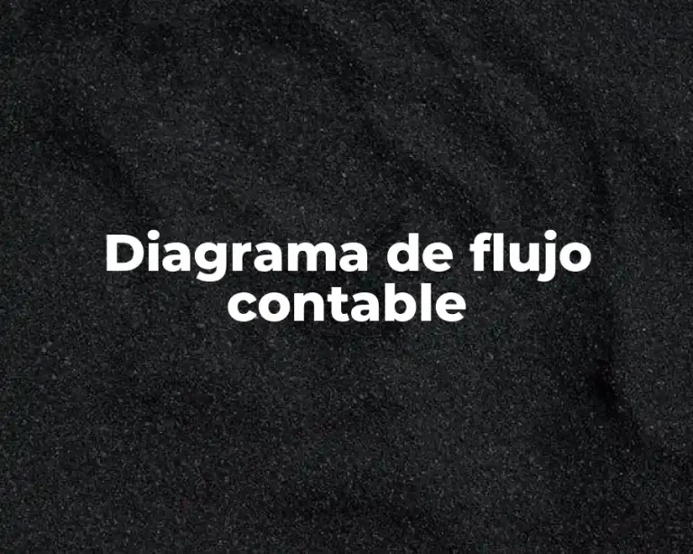 Diagrama de flujo contable