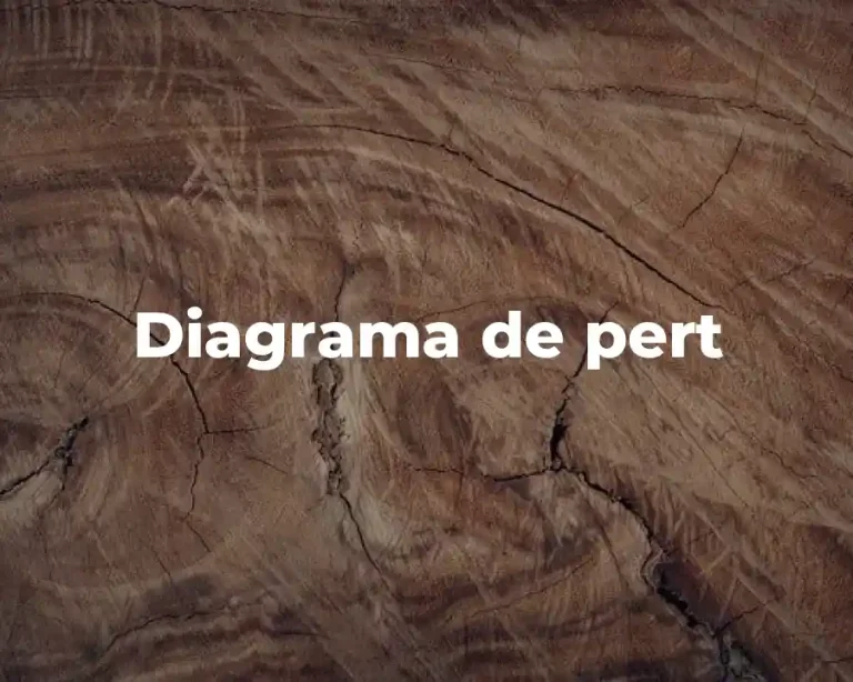 Diagrama de pert
