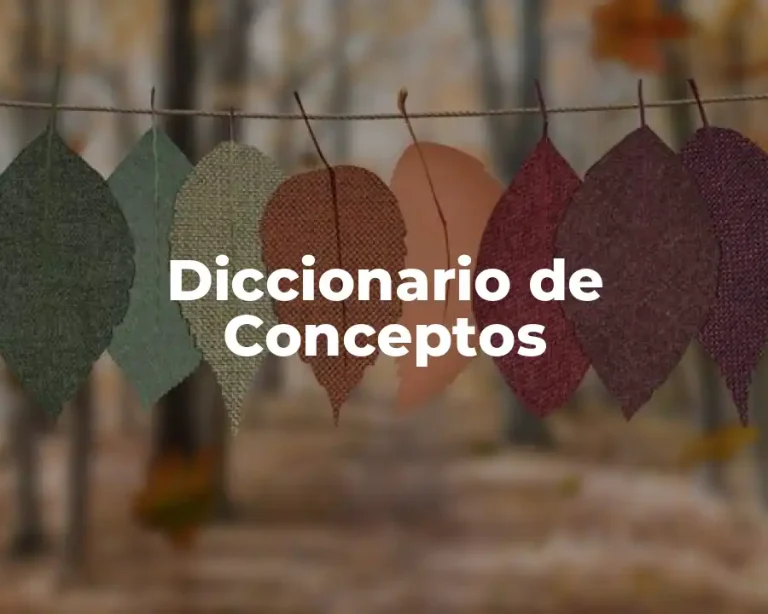 Diccionario de Conceptos