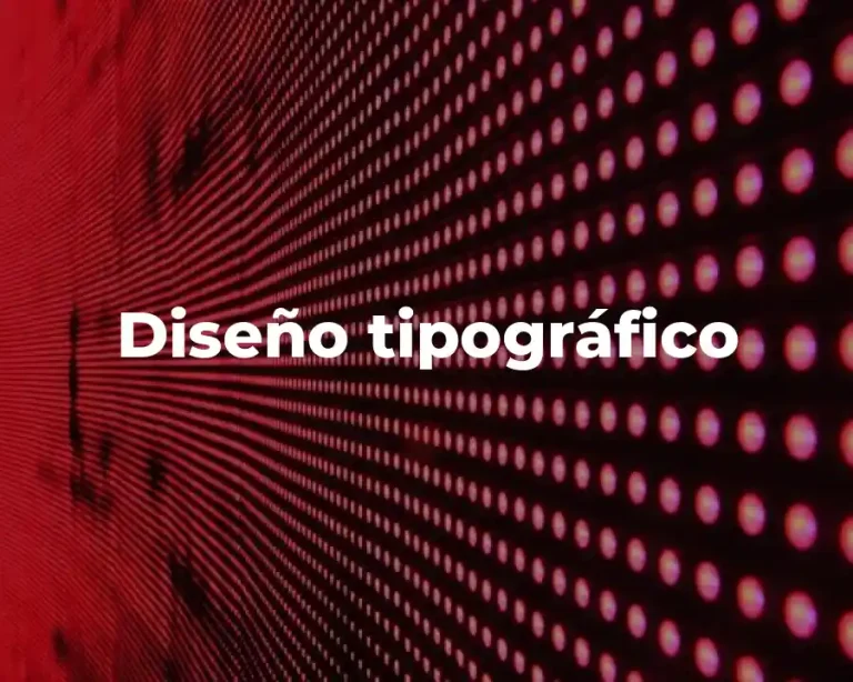 Diseño tipográfico