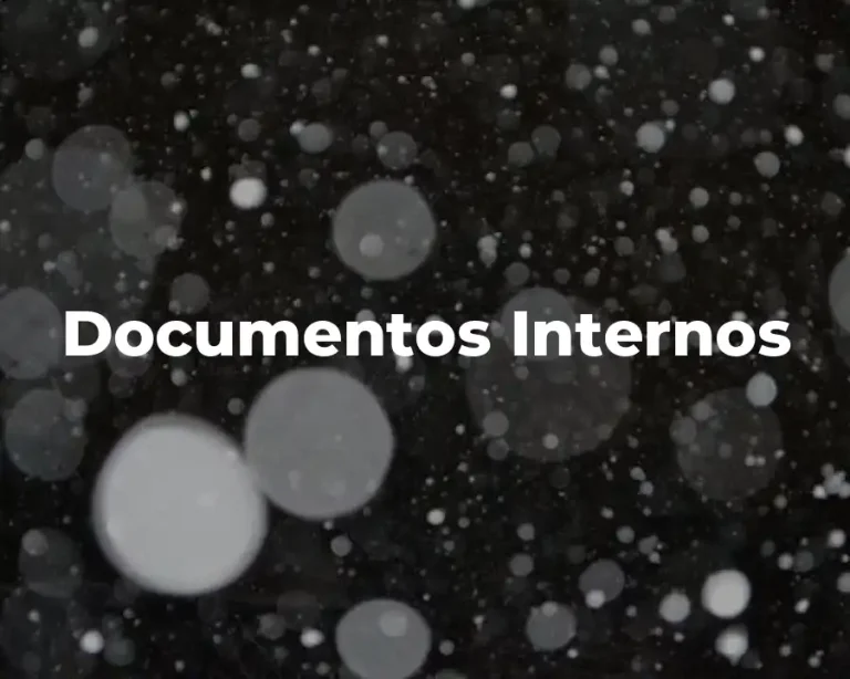Documentos Internos