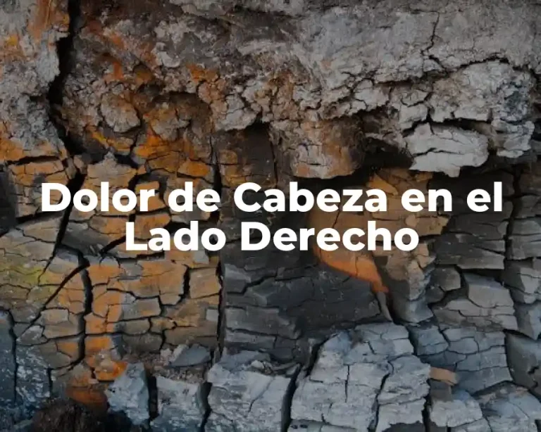 Dolor de Cabeza en el Lado Derecho