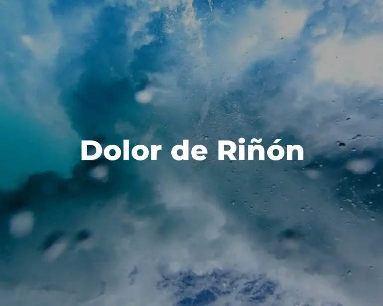 Dolor de Riñón