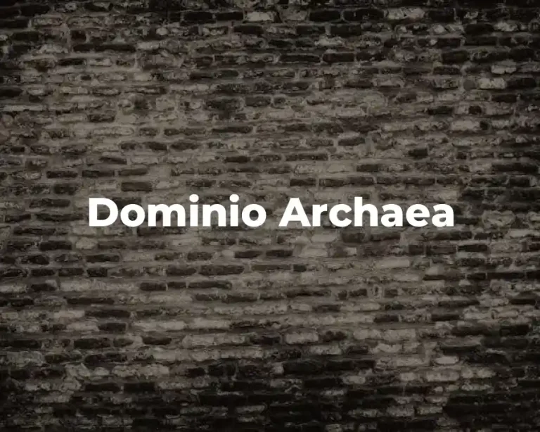 Dominio Archaea