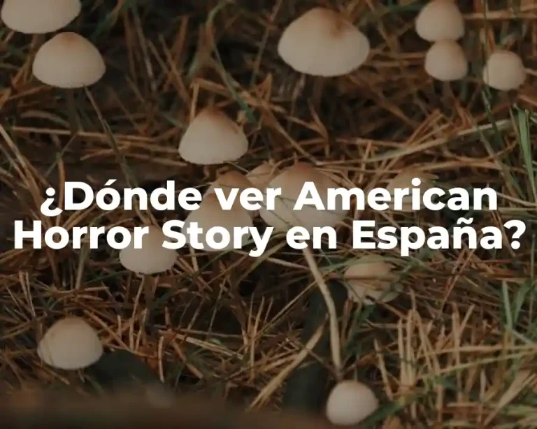 ¿Dónde ver American Horror Story en España?