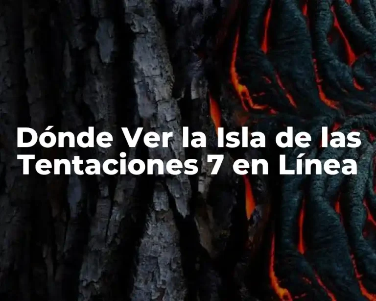 Dónde Ver la Isla de las Tentaciones 7 en Línea