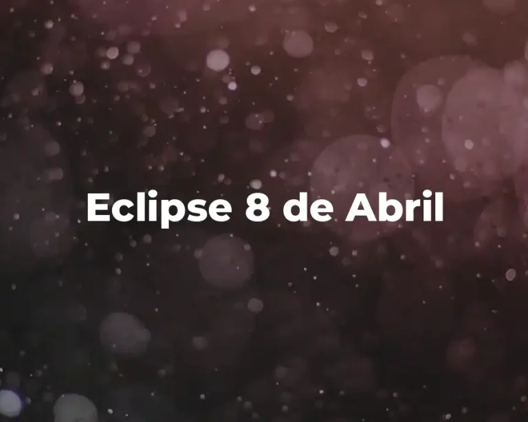 Eclipse 8 de Abril