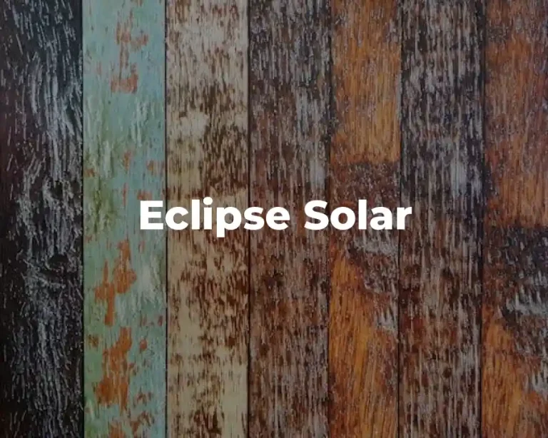 Eclipse Solar