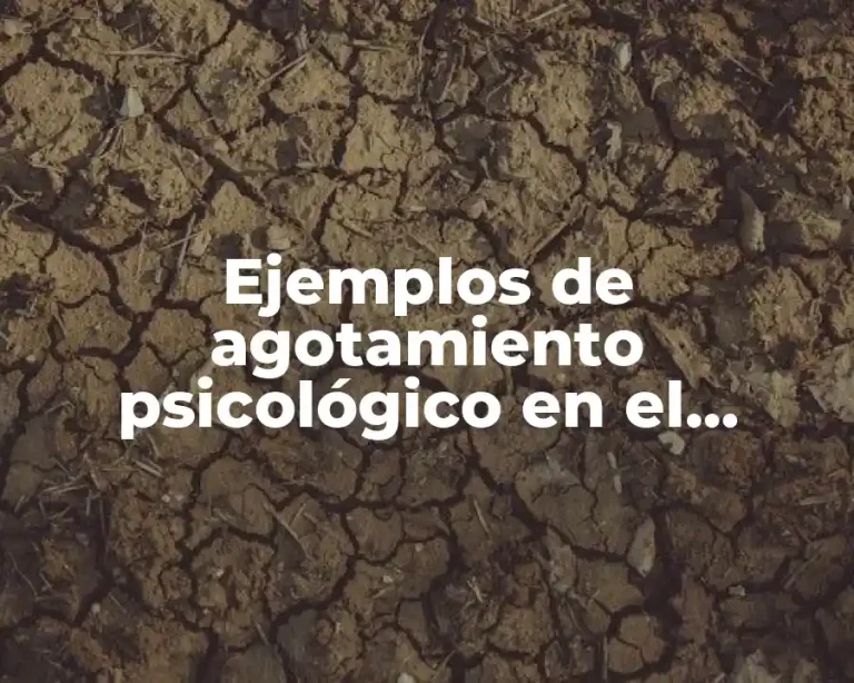 Ejemplos de agotamiento psicológico en el deporte