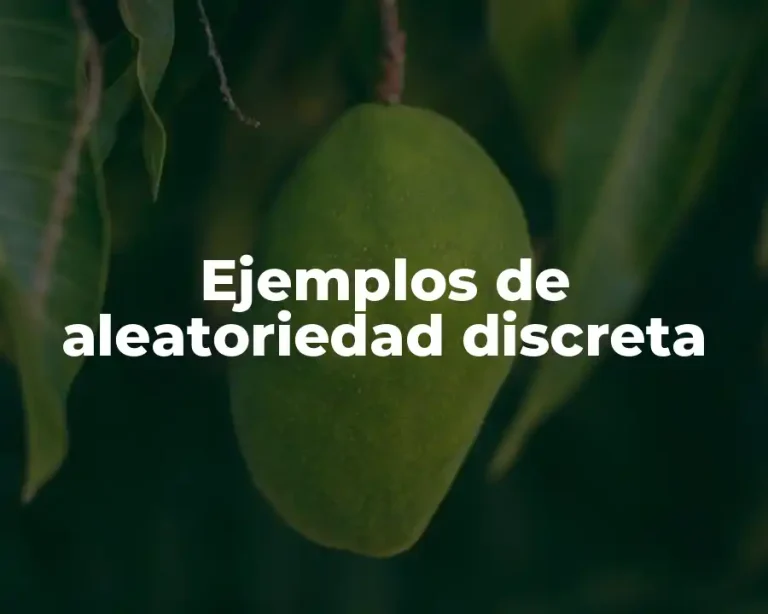Ejemplos de aleatoriedad discreta