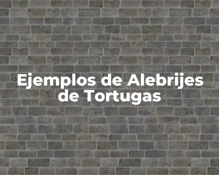 Ejemplos de Alebrijes de Tortugas